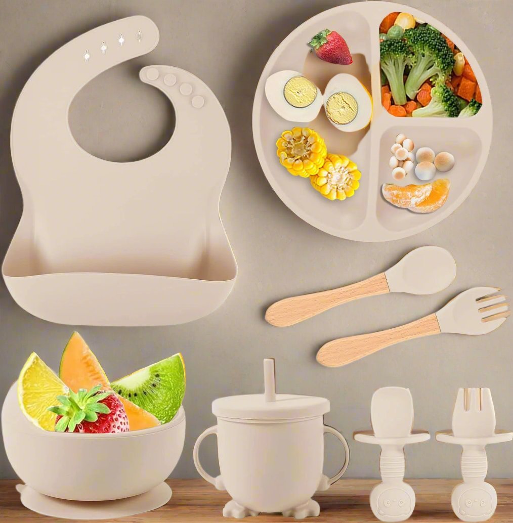 VAISSELLE BEBE - TablewareBabySet™ - Beige - La Table des Petits
