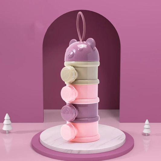 Doseur de Lait - BabyPowderBox™ - Pourpre - La Table des Petits