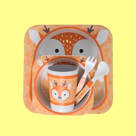 VAISSELLE BEBE - BambooKid™ - Biche - La Table des Petits