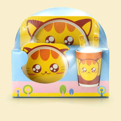 VAISSELLE BEBE - BambooKid™ - Chat - La Table des Petits