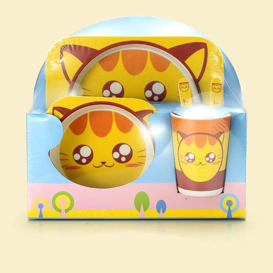 VAISSELLE BEBE - BambooKid™ - Chat - La Table des Petits