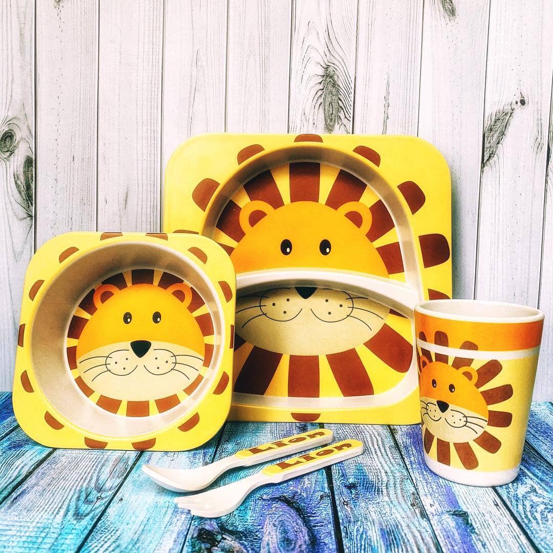 VAISSELLE BEBE - BambooKid™ - Lion - La Table des Petits