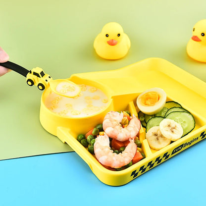 VAISSELLE BEBE - CoursePlate™ - Jaune - La Table des Petits