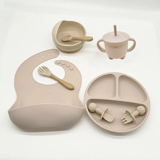 VAISSELLE BEBE - TablewareBabySet™ - Beige - La Table des Petits