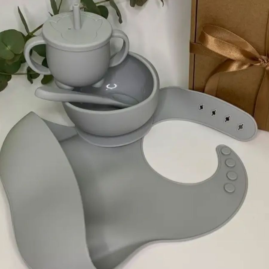 VAISSELLE BEBE - TablewareBabySet™ - Cendre - La Table des Petits