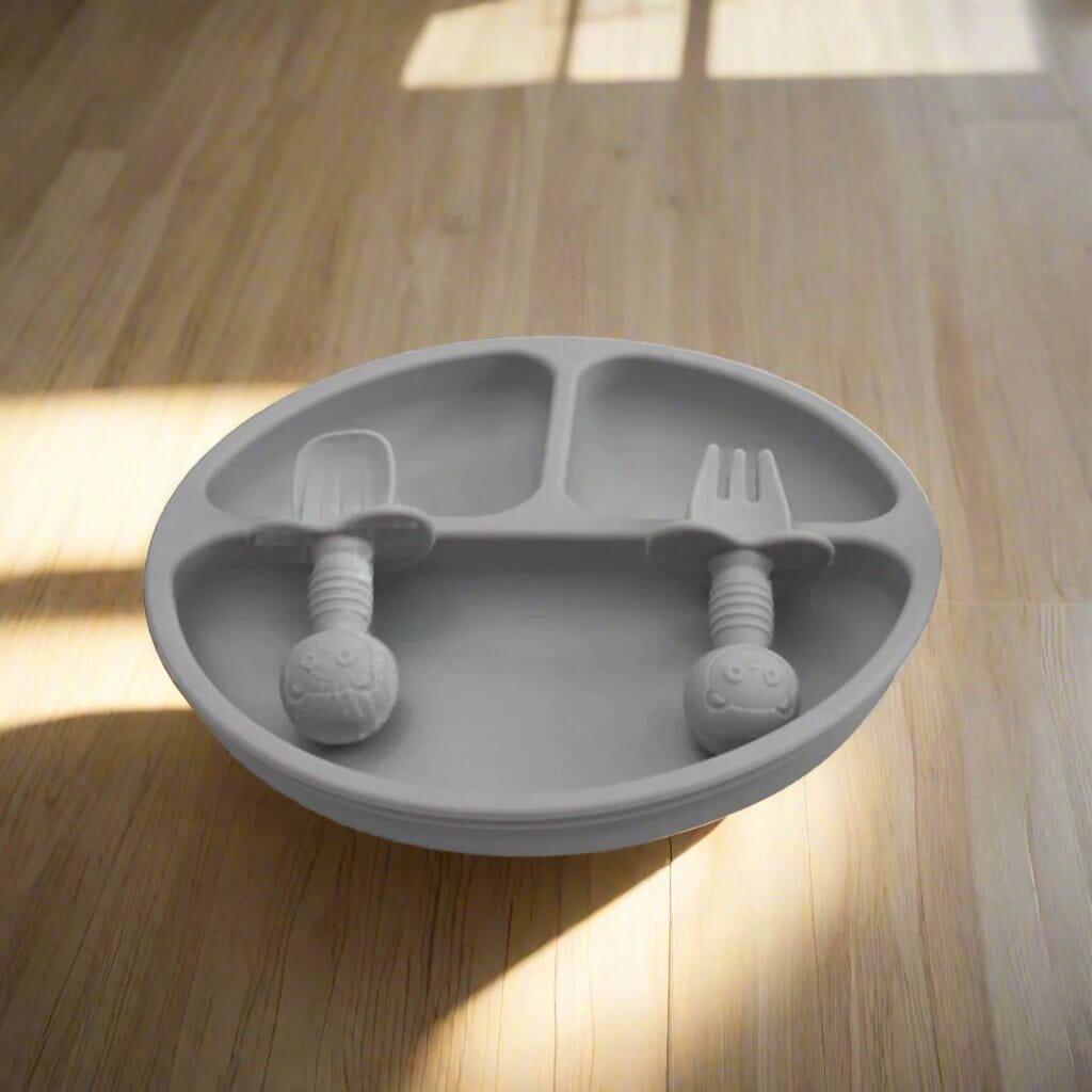 VAISSELLE BEBE - TablewareBabySet™ - Cendre - La Table des Petits