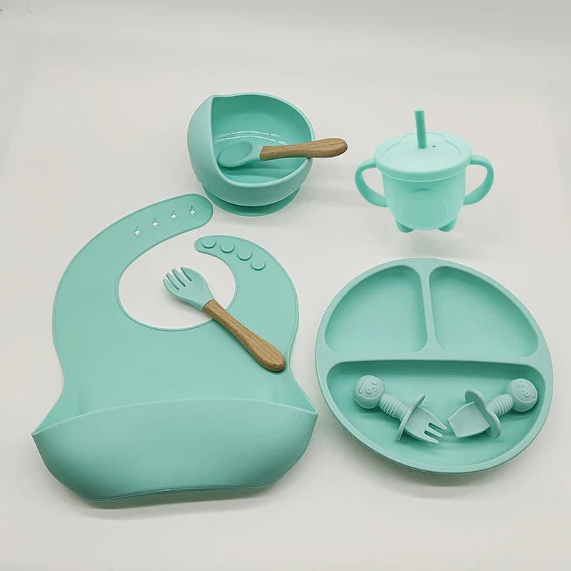 VAISSELLE BEBE - TablewareBabySet™ - Menthe - La Table des Petits